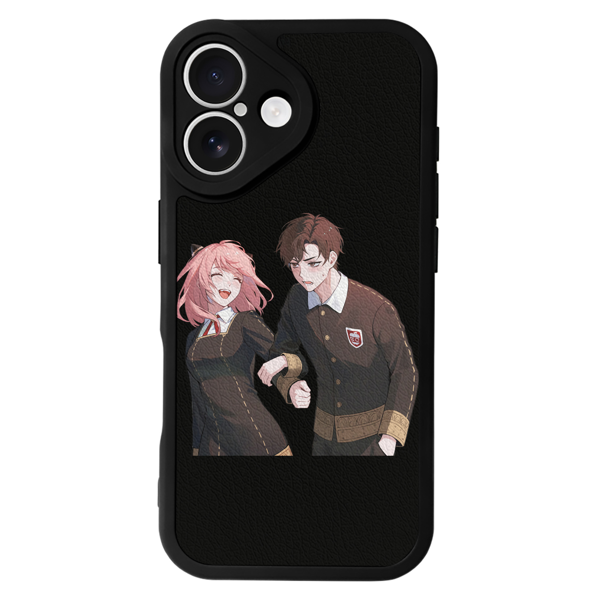 （画像用） SPY×FAMILY间谍家家酒 【iPhone 16シリーズ対応】シリコンスマホケース（レザー調） 材質：シリコン